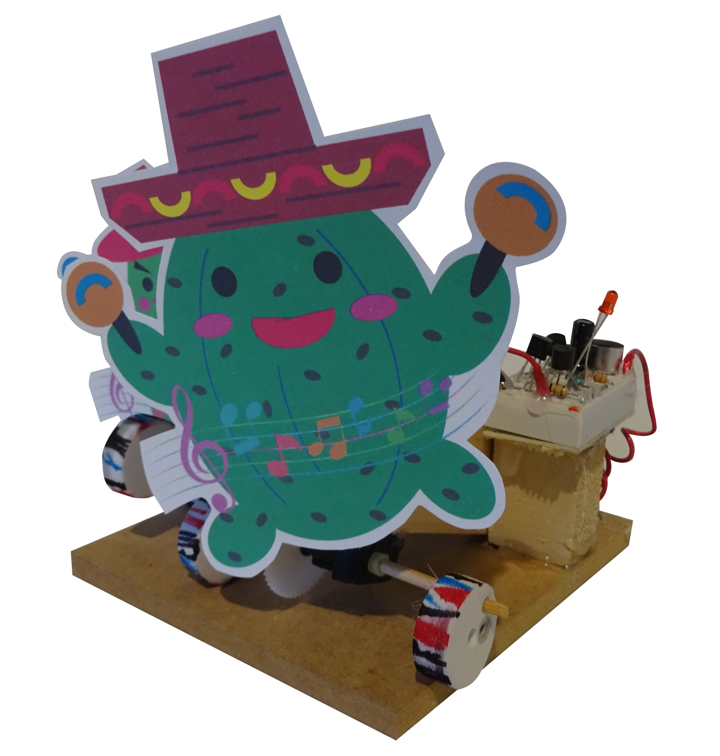 満席のため受付終了 電子工作 おどるサボテンくん みえこどもの城 公益財団法人三重こどもわかもの育成財団