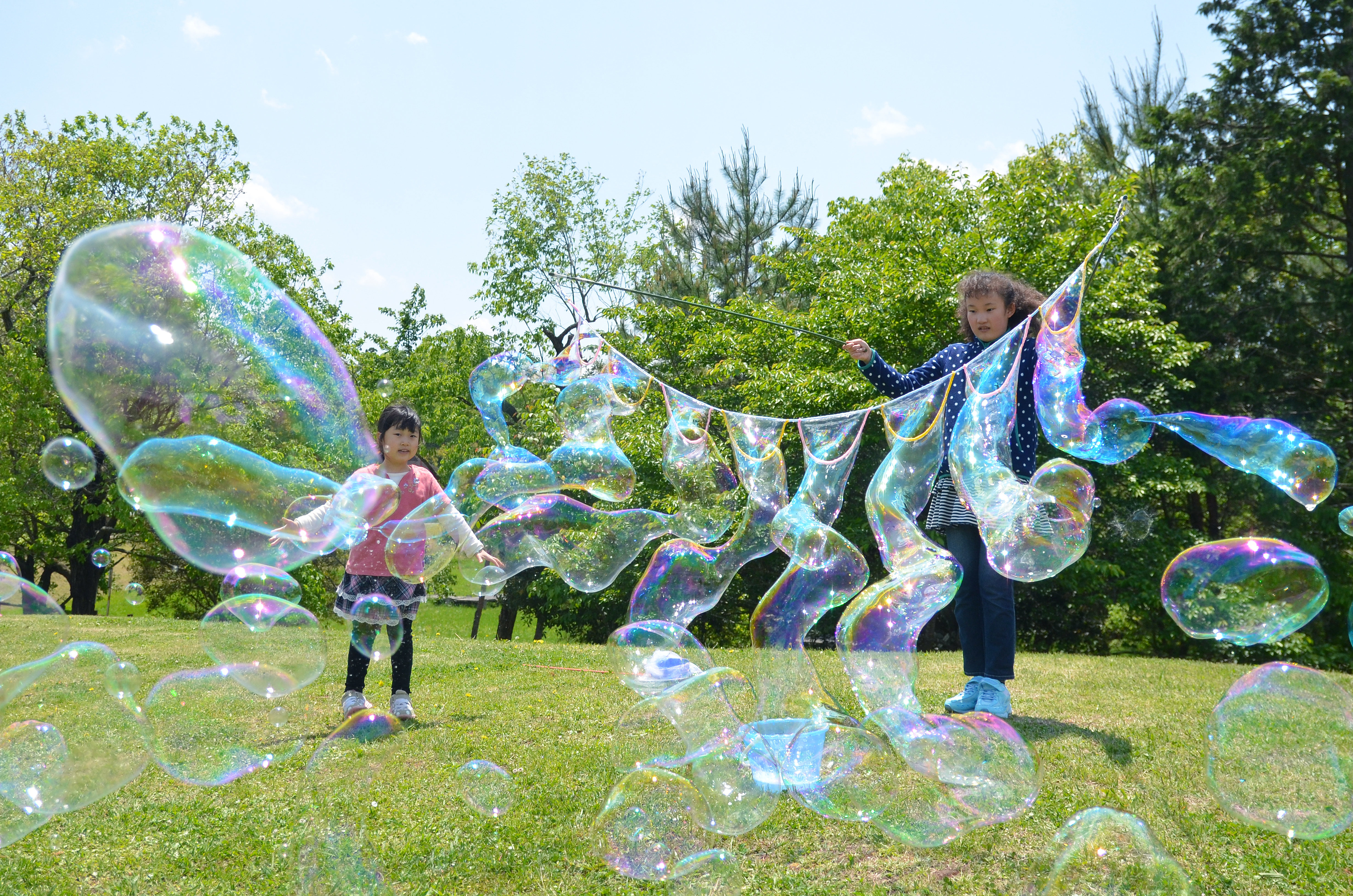 全ての回満席 飛ばそうジャンボシャボン玉 みえこどもの城 公益財団法人三重こどもわかもの育成財団